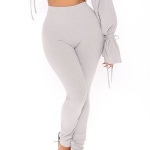 Fashion Nova Ribbed Leggings